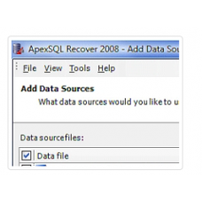 ApexSQL Recover