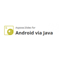 Aspose.Slides for Android via Java