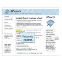 dtSearch Desktop with Spider 